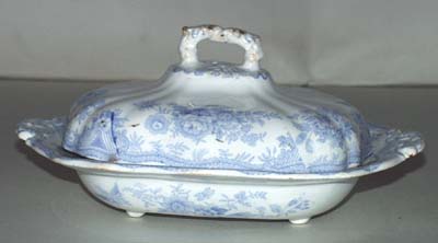 Vegetable Dish with Cover c1880
